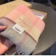 Premio Replica Sciarpa Burberry Check Classical cashmere rosa 30 x 168 Imitazioni False Online