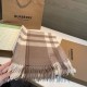 Premio Replica Sciarpa Burberry Check Classical cashmere 30 x 200 Beige  Imitazioni False Online