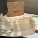 Premio Replica Sciarpa Burberry Check Classical cashmere 30 x 200 beige chiaro Imitazioni False Online