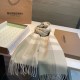Premio Replica Sciarpa Burberry Check Classical cashmere 30 x 200 beige chiaro Imitazioni False Online