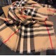 Premio Replica Sciarpa cashmere Burberry Check Beige con bordi sfrangiati 70 x 200 Imitazioni False Online