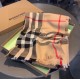 Premio Replica Sciarpa cashmere Burberry Check Beige con bordi sfrangiati 70 x 200 Imitazioni False Online
