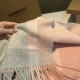 Premio Replica Scialle cashmere con motivo check Burberry e bordi sfrangiati Rosa 60 x 180 Imitazioni False Online