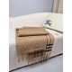 Premio Replica Sciarpa reversibile Burberry cashmere con motivo check e scudo B beige archivio 30 x 168 Imitazioni False Online