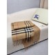 Premio Replica Sciarpa reversibile Burberry cashmere con motivo check e scudo B beige archivio 30 x 168 Imitazioni False Online