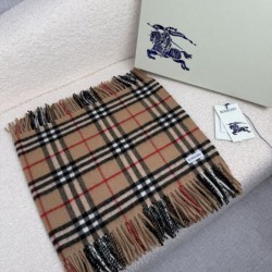 Premio Replica Sciarpa classica cashmere a quadri Burberry marrone 30 x 155 Imitazioni False Online