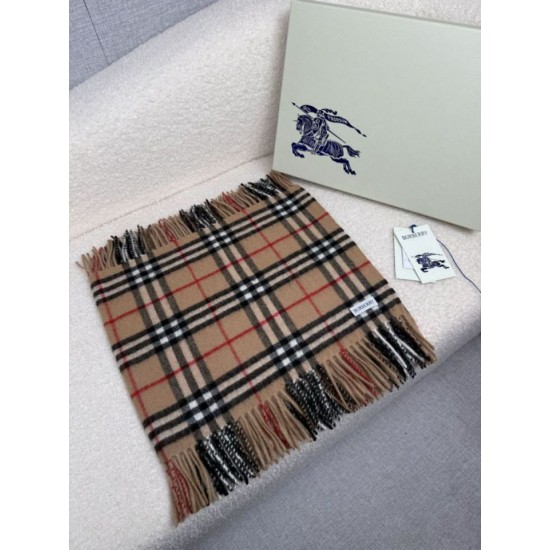 Premio Replica Sciarpa classica cashmere a quadri Burberry marrone 30 x 155 Imitazioni False Online