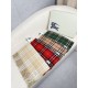 Premio Replica Sciarpa classica cashmere a quadri Burberry rossa 30 x 155 Imitazioni False Online