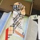 Premio Replica Sciarpa in seta con motivo a quadri Vintage Check Burberry 8 x 180 Beige Imitazioni False Online