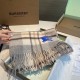 Premio Replica Sciarpa reversibile cashmere con motivo check EKD Burberry 30 x 200 Grigio Imitazioni False Online