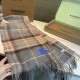 Premio Replica Sciarpa reversibile cashmere con motivo check EKD Burberry 30 x 200 Cammello Imitazioni False Online