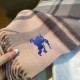 Premio Replica Sciarpa reversibile cashmere con motivo check EKD Burberry 30 x 200 Rosa Imitazioni False Online