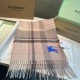 Premio Replica Sciarpa reversibile cashmere con motivo check EKD Burberry 30 x 200 Rosa Imitazioni False Online