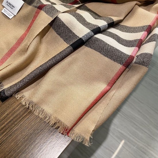 Premio Replica Sciarpa/Scialle cashmere con motivo check vintage Burberry Archive Beige 90 x 200 Imitazioni False Online