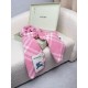 Premio Replica Sciarpa/coperta lana con motivo check Burberry etichetta equestre 30 x 180 Rosa Imitazioni False Online