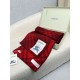 Premio Replica Sciarpa/coperta lana con motivo check Burberry etichetta equestre 30 x 180 Rosso Imitazioni False Online