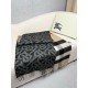 Premio Replica Sciarpa reversibile TB cashmere/lana con motivo a quadri Burberry 30 x 180 Nero/marrone Imitazioni False Online