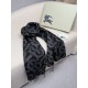 Premio Replica Sciarpa reversibile TB cashmere/lana con motivo a quadri Burberry 30 x 180 Nero/marrone Imitazioni False Online
