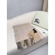 Premio Replica Sciarpa reversibile TB cashmere/lana con motivo a quadri Burberry 30 x 180 Beige/marrone Imitazioni False Online