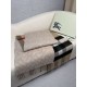 Premio Replica Sciarpa reversibile TB cashmere/lana con motivo a quadri Burberry 30 x 180 Beige/marrone Imitazioni False Online