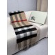 Premio Replica Sciarpa reversibile TB cashmere/lana con motivo a quadri Burberry 30 x 180 Beige/marrone Imitazioni False Online