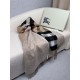 Premio Replica Sciarpa reversibile TB cashmere/lana con motivo a quadri Burberry 30 x 180 Beige/marrone Imitazioni False Online
