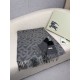 Premio Replica Sciarpa reversibile TB cashmere/lana con motivo a quadri Burberry 30 x 180 Nero Imitazioni False Online