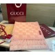 Premio Replica Sciarpa Gucci GG in misto lana alpaca 37 x 200 rosa Imitazioni False Online