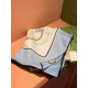 Replica Scialle reversibile Gucci velluto con stampa cavalli 140 Azzurro Outlet Per Uomo e Donna Premio Replica Scialle reversibile Gucci velluto con stampa cavalli 140 Azzurro Imitazioni False Online