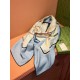 Replica Scialle reversibile Gucci velluto con stampa cavalli 140 Azzurro Outlet Per Uomo e Donna Premio Replica Scialle reversibile Gucci velluto con stampa cavalli 140 Azzurro Imitazioni False Online