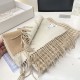 Premio Replica Sciarpe Dior misto lana e cashmere 32 x 200 Beige Imitazioni False Online