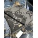 Premio Replica Sciarpa Gucci GG Cashmere Jacquard Grigio 35 x 190 Imitazioni False Online