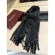 Premio Replica Sciarpa Gucci GG Cashmere Jacquard Grigio 35 x 190 Imitazioni False Online