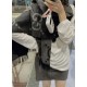 Premio Replica Sciarpa Gucci GG Cashmere Jacquard Grigio 35 x 190 Imitazioni False Online