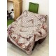 Premio Replica Fazzoletto Sciarpa Gucci seta e cashmere con stampa animalier/floreale 140 02 Imitazioni False Online