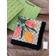 Premio Replica Sciarpa Gucci cashmere e seta con stampa animalier/floreale 140 Nero Imitazioni False Online
