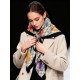 Premio Replica Sciarpa Gucci cashmere e seta con stampa animalier/floreale 140 Nero Imitazioni False Online