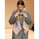 Premio Replica Sciarpa Gucci cashmere e seta con stampa animalier/floreale 140 Rosa Imitazioni False Online