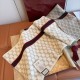Premio Replica Scialle reversibile seta e lana Gucci con motivo a sella da equitazione 140 Nero Imitazioni False Online