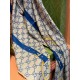 Premio Replica Scialle reversibile Gucci seta e cashmere Modello di equitazione 140 01 Imitazioni False Online