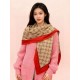 Replica Scialle reversibile Gucci in seta e cashmere con motivo GG 135 albicocca Outlet Per Uomo e Donna Premio Replica Scialle reversibile Gucci in seta e cashmere con motivo GG 135 albicocca Imitazioni False Online