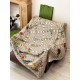Premio Replica Sciarpa Gucci velluto con stampa animalier e floreale 140 03 Imitazioni False Online
