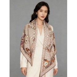 Premio Replica Sciarpa Gucci velluto con stampa animalier e floreale 140 04 Imitazioni False Online