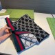 Premio Replica Sciarpa Gucci reversibile lana jacquard con motivo GG  30 x 180 03 Imitazioni False Online