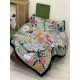 Premio Replica Sciarpa Gucci seta e cashmere Stampa floreale 140 02 Imitazioni False Online