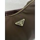 Premio Replica Borsa a spalla Prada Explore grande Re-Nylon 1BC264 Terra di Siena Imitazioni Outlet Online