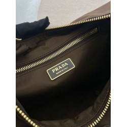 Premio Replica Borsa a spalla Prada Explore grande Re-Nylon 1BC264 Terra di Siena Imitazioni Outlet Online