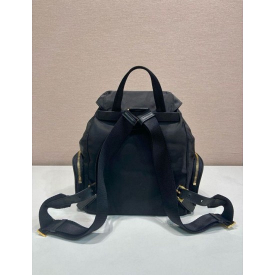 Premio Replica Zaino Prada medio Re-Nylon con marsupio 1BZ811 Nero Imitazioni Outlet Online