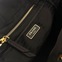 Premio Replica Zaino Prada medio Re-Nylon con marsupio 1BZ811 Nero Imitazioni Outlet Online