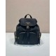 Premio Replica Zaino Prada medio Re-Nylon con marsupio 1BZ811 Nero Imitazioni Outlet Online